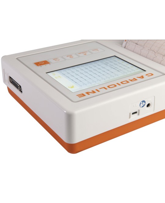 ECG CARDIOLINE 100L BASIC - schermo a colori touch da 5