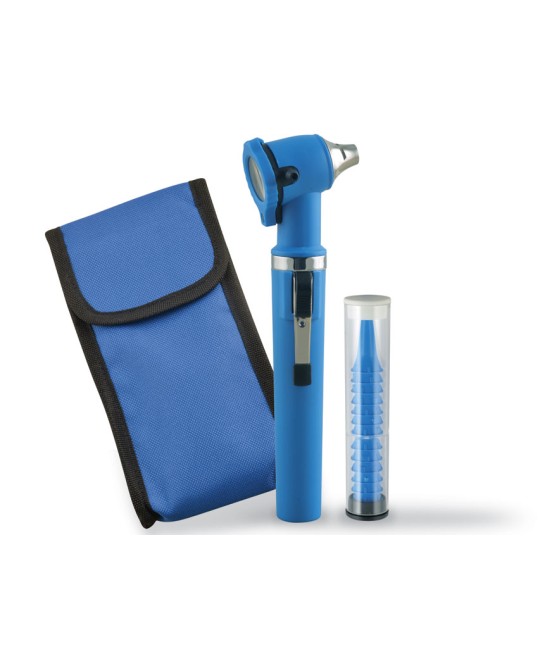 OTOSCOPIO A FIBRE OTTICHE GIMALUX - blu