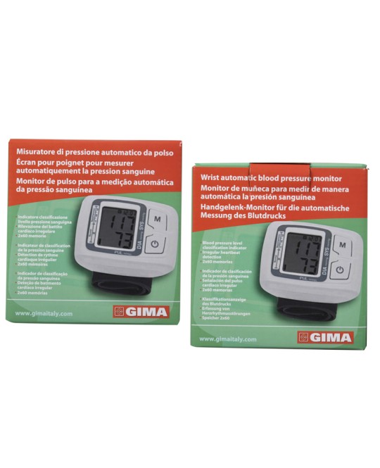 SFIGMOMANOMETRO DIGITALE DA POLSO SMART