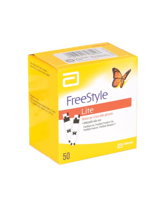 STRISCE GLUCOSIO ABBOTT FREESTYLE LITE