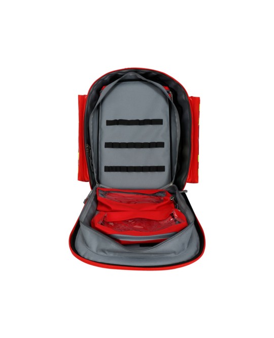 ZAINO LOGIC 2 PVC CON TROLLEY - rosso