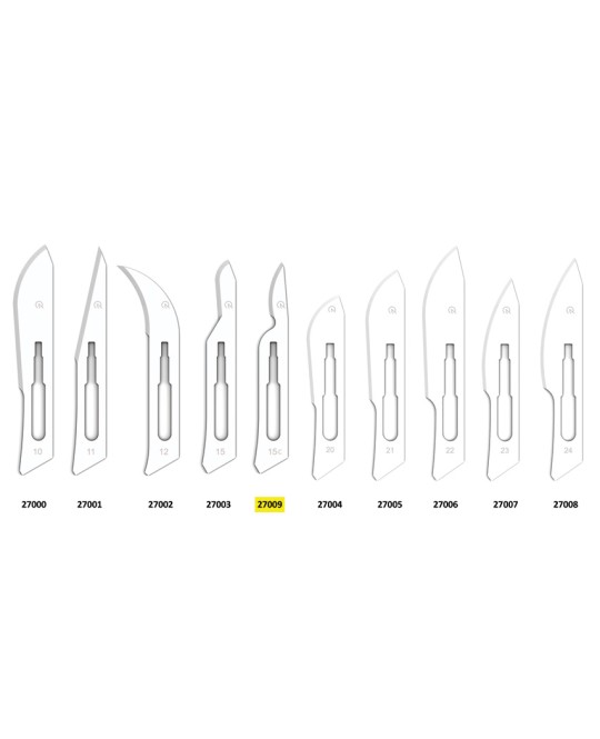 LAME GIMA CARBONIO No. 15c STERILI