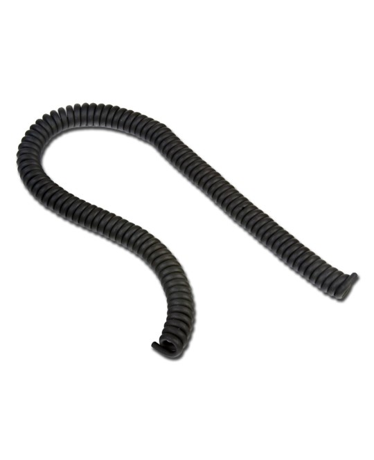 SPIRALE GOMMA NERA (2,5 metri=42/46 spire)