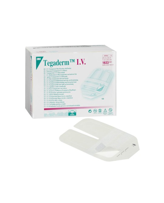 TEGADERM 3M I.V. STRIPS 7x8,5 cm