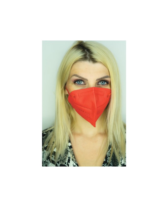 MASCHERINA FFP2 NR COMFYMASK - large - rossa