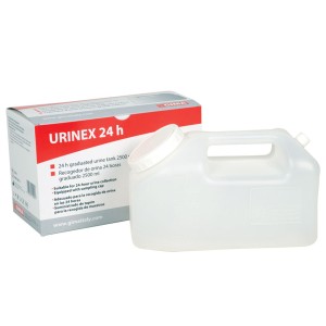 TANICA URINE 24 ORE 2500 ml - scatola singola