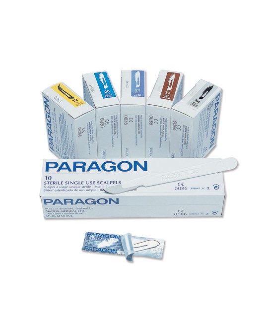 BISTURI PARAGON N.15 - monouso sterili