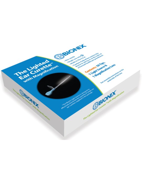 ASSORTIMENTO CURETTE AURICOLARI ILLUMINATE