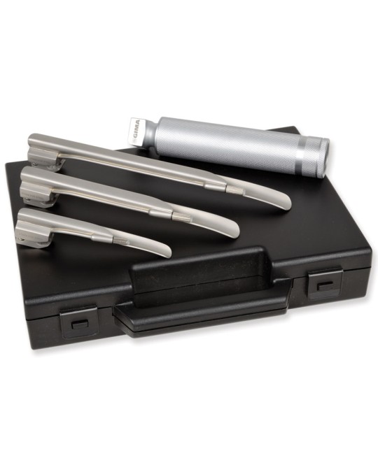 SET LARINGO PEDIATRICO 3 LAME Miller 1,2,3