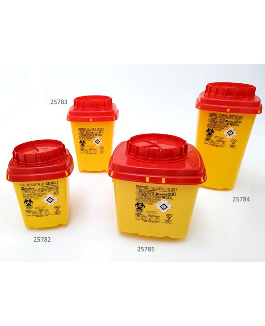 CONTENITORE RIFIUTI TAGLIENTI LINEA CS - 2 litri