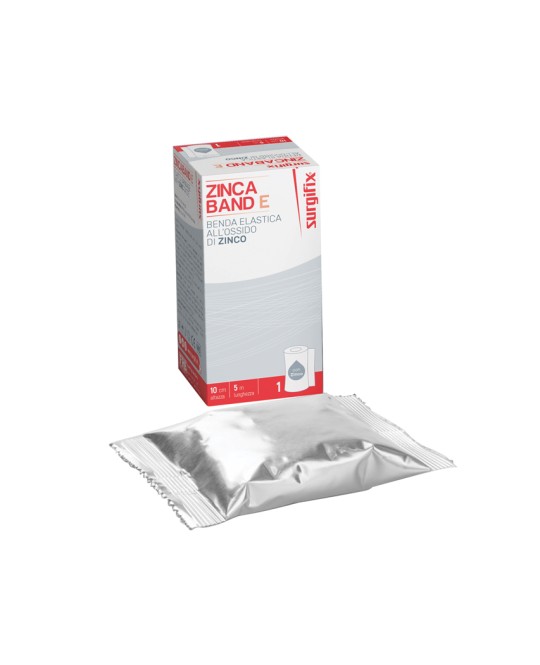 BENDAGGIO ALL'OSSIDO DI ZINCO 10 cm x 5 m