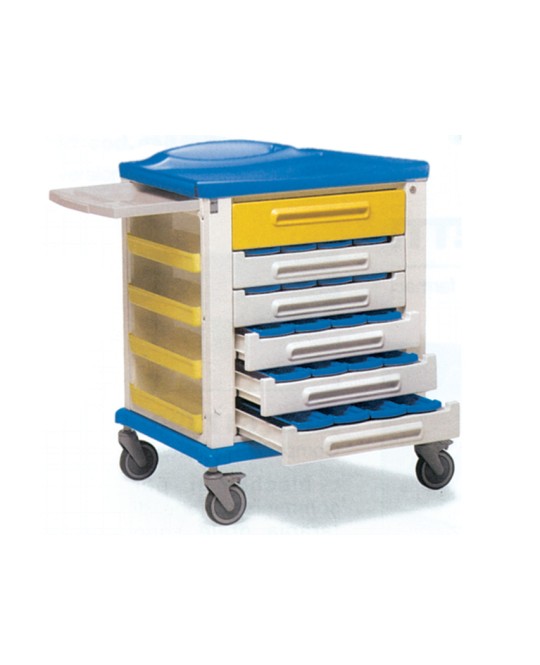 CARRELLO FARMACIA standard - 20 scomparti