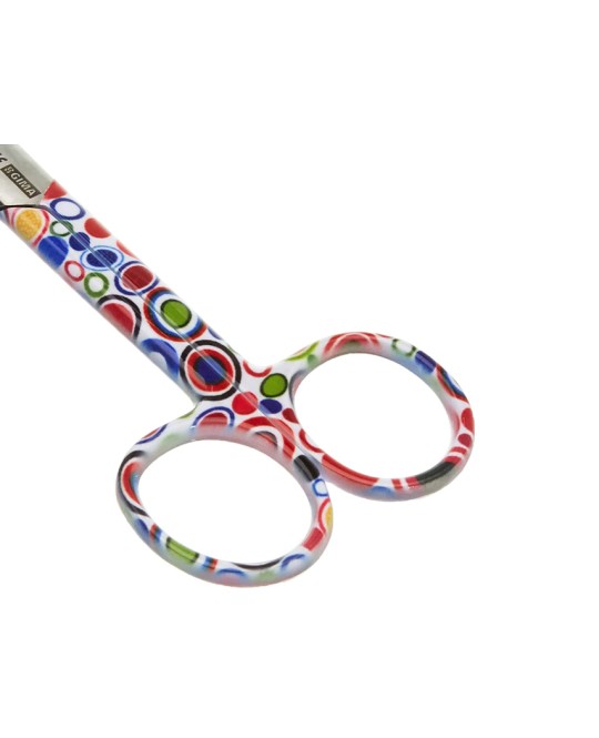 FORBICI PER BENDE - fantasia bolle - 14 cm