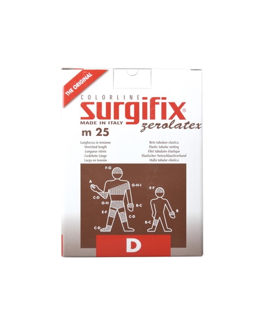 RETE TUBOLARE ELASTICA - calibro C/D per braccio, spalla e piede - latex free