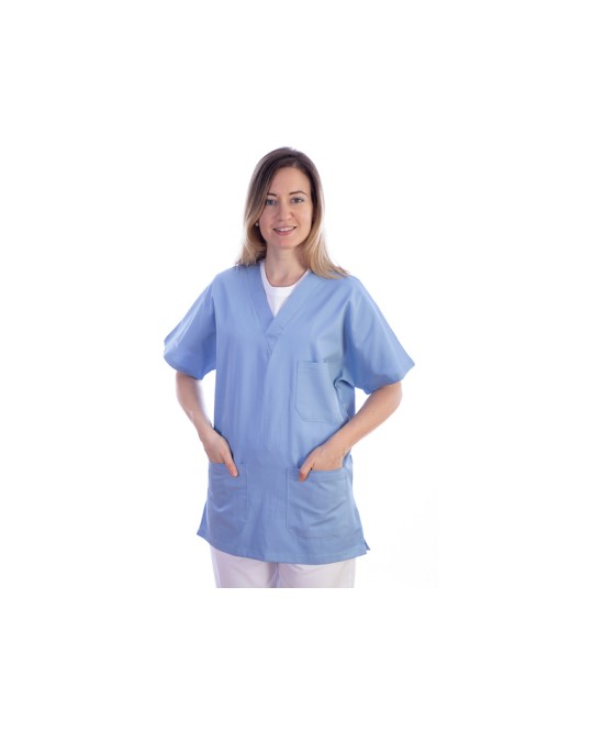 CASACCA - cotone/poliestere - unisex - taglia M azzurra