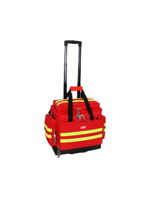 BORSA SMART CON TROLLEY - media - rossa
