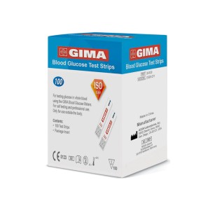 STRISCE GLUCOSIO per GLUCOMETRO GIMA