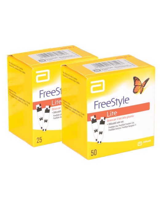 STRISCE GLUCOSIO ABBOTT FREESTYLE LITE