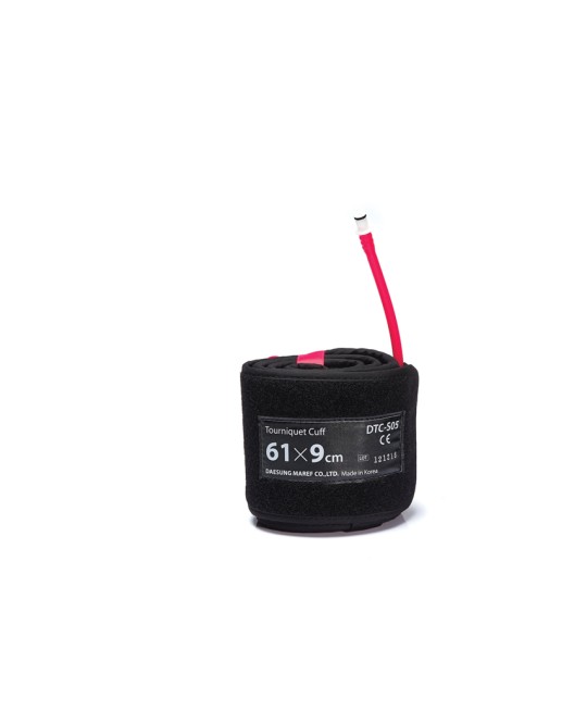 BRACCIALE SINGOLO 61x9 cm braccio L o gamba S - rosso