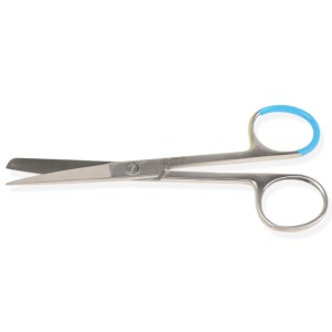 FORBICI CHIRURGICHE STERILI punte alterne - rette - 13 cm