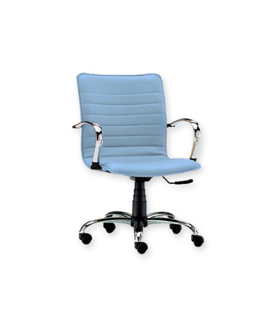 SEDIA ELITE SCHIENALE BASSO - similpelle - colore a richiesta