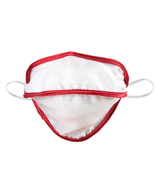 MASCHERINA RIUTILIZZABILE MYCROCLEAN BFE 99,8% - bianca/rossa