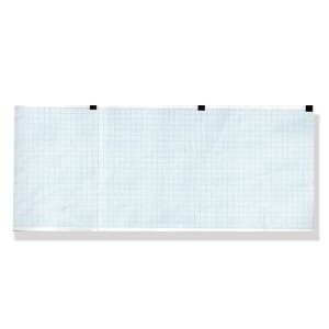 Carta termica ECG 120x100 mm x 300 - pacco griglia blu