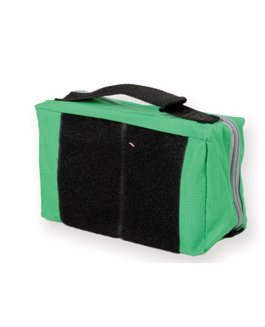 BORSETTA E1 - rettangolare con finestra - verde
