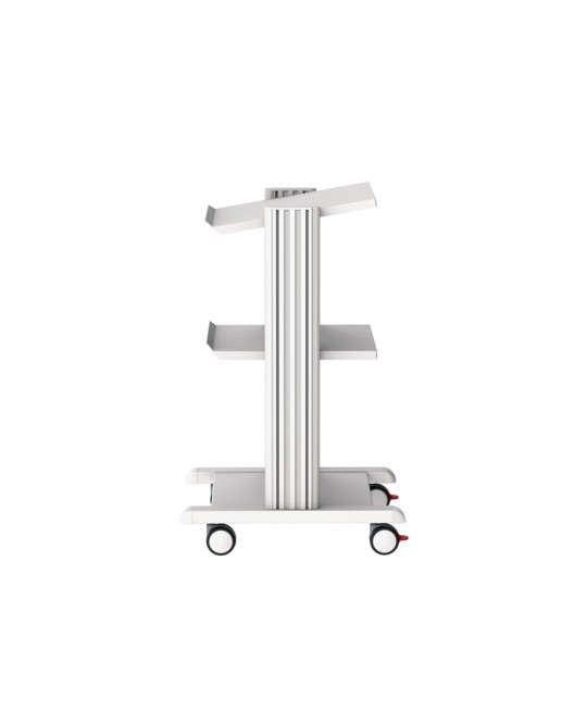CARRELLO SMART - 2 ripiani 50x42 cm + base