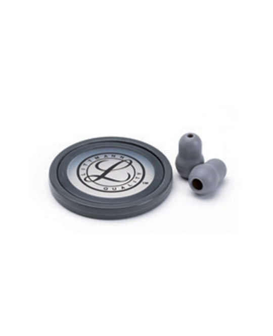 KIT LITTMANN 40018: membrana+anello+olive per Master Cardiology-grigio