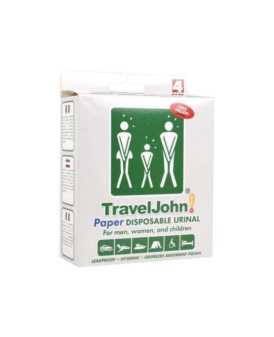TRAVELJOHN WC PORTATILE IN CARTA - 800 cc