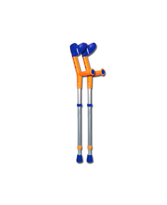 STAMPELLE TIKI - blu/arancione