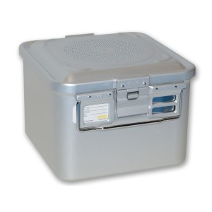 CONTAINER CON FILTRO piccolo h200 mm - grigio