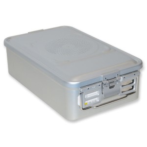 CONTAINER CON FILTRO medio h135 mm - grigio