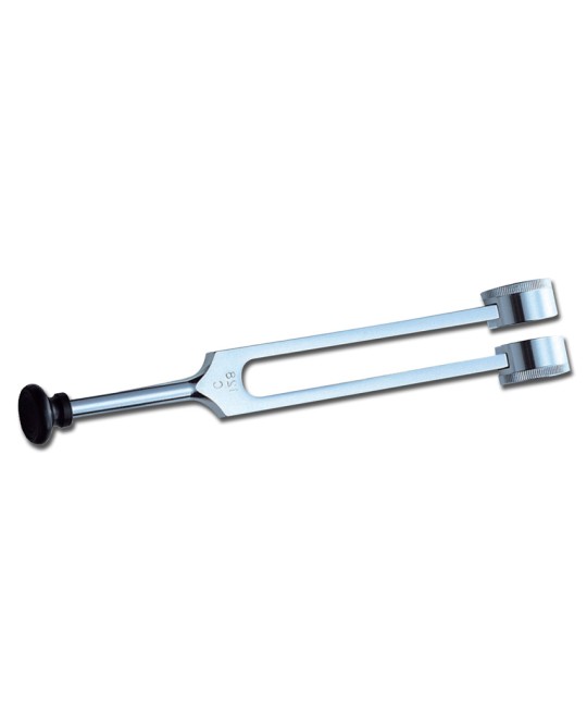 DIAPASON IN ALLUMINIO 128 Hz con piedino
