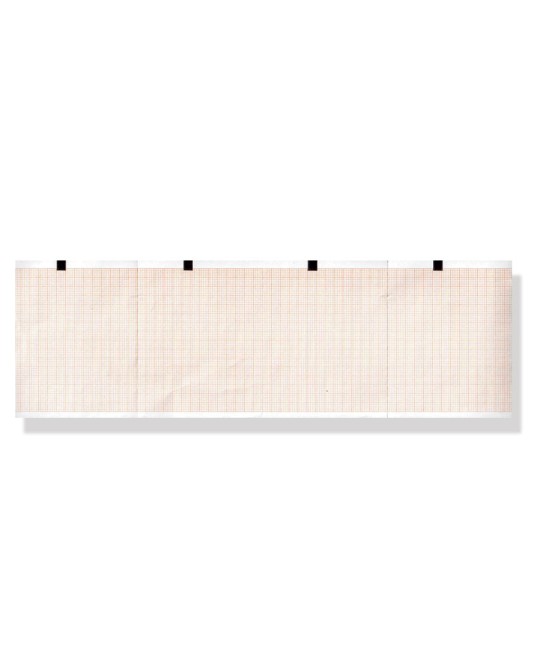 Carta termica ECG 90x70 mm - pacco griglia arancio