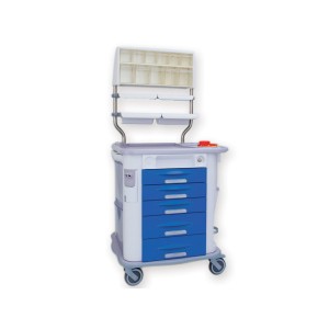 CARRELLO AURION MEDICAZIONE - blu