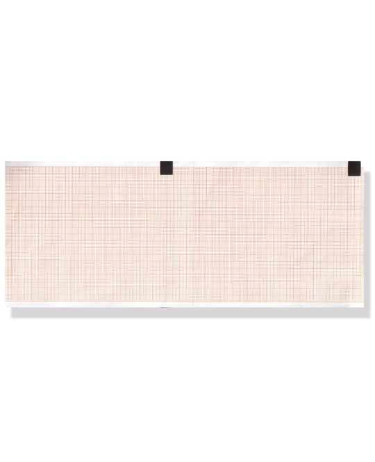 Carta termica ECG 110x140 mm - pacco da 143 griglia arancio