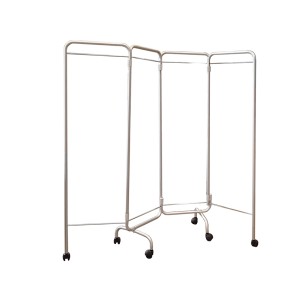 PARAVENTO A 4 ANTE CON RUOTE - senza tende