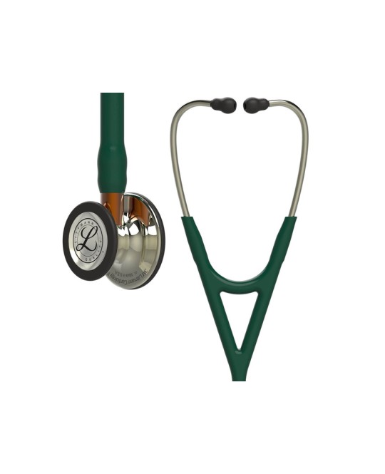 LITTMANN CARDIOLOGY IV - 6206 - verde foresta - finiture champagne