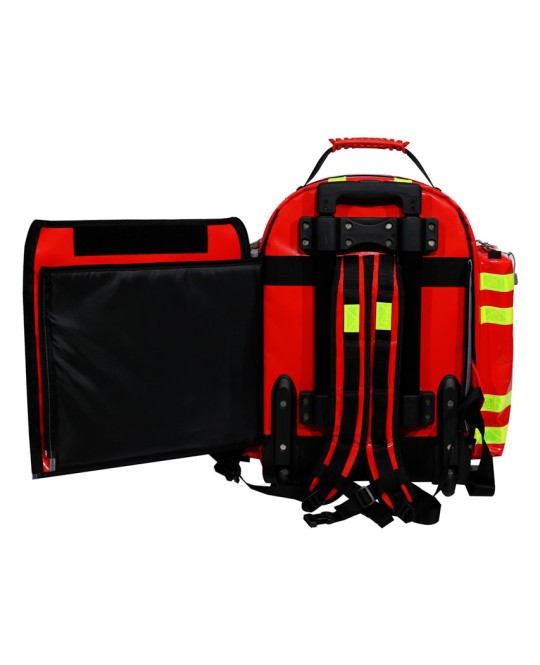 ZAINO LOGIC 2 PVC CON TROLLEY - rosso