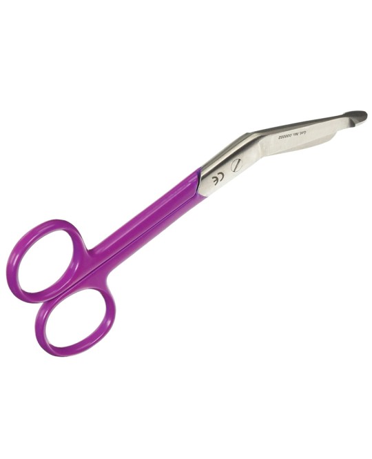 FORBICI PER BENDE - anelli viola - 14 cm