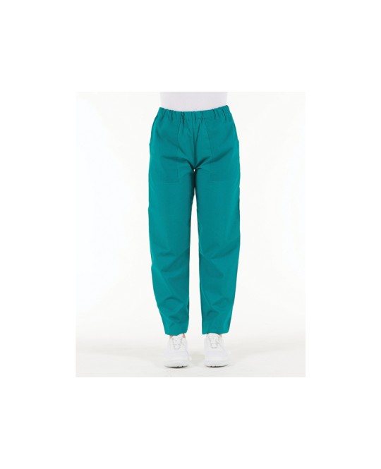 PANTALONI COTONE - verdi - XS