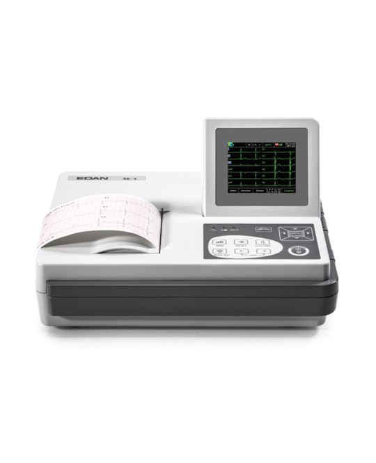 ECG SMART SE-3C - 3 canali con monitor ed interpret.
