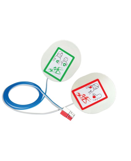 PLACCHE PEDIATRICHE COMPATIBILI per defib. Cardiac S. e GE