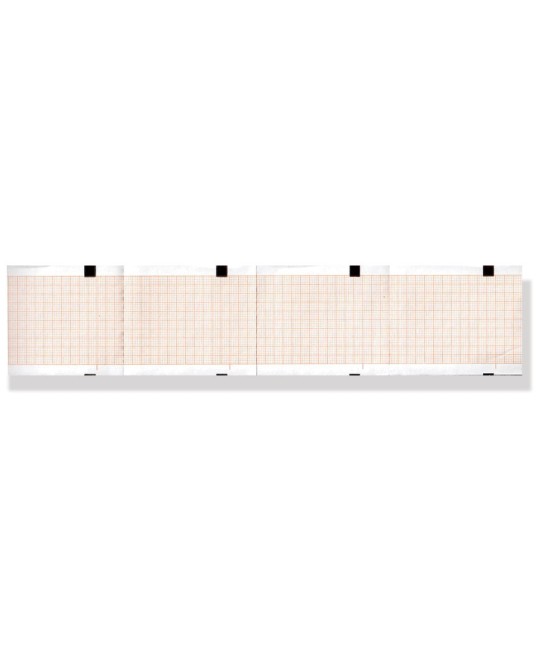 Carta termica ECG 63x75 mm x 400 - pacco griglia arancio