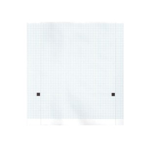 Carta termica ECG 210x20 mmxm - rotolo griglia blu
