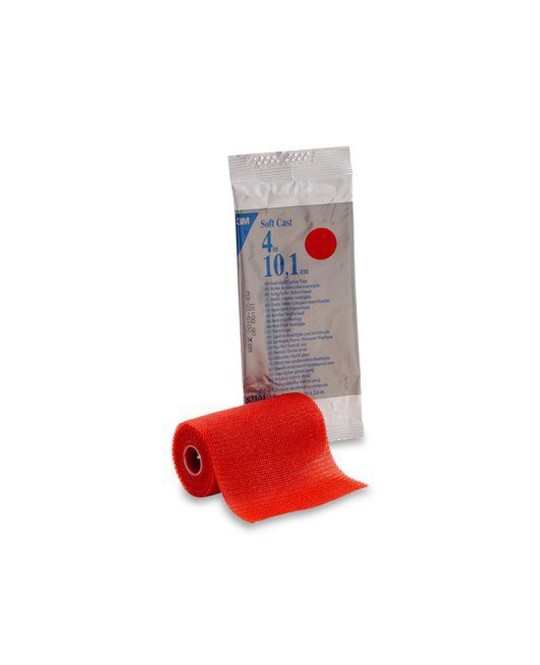 SOFTCAST 3M 10 cm x 3,65 m - rosso