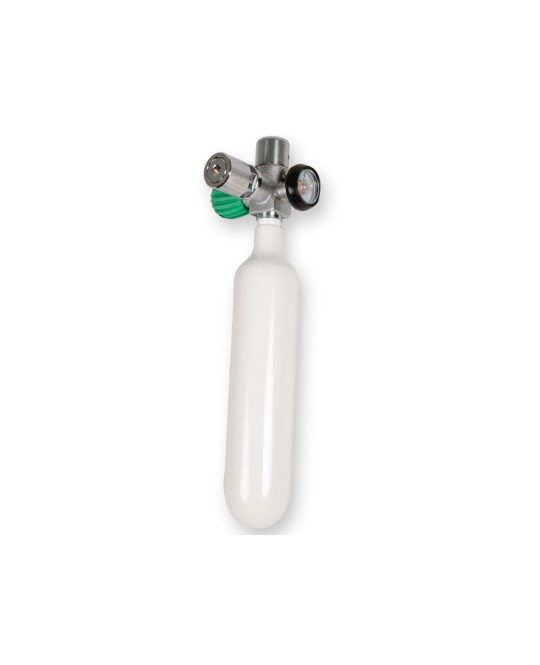 BOMBOLA OSSIGENO 0,5 l - riduttore NF