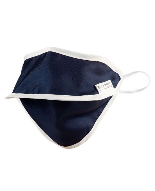 MASCHERINA RIUTILIZZABILE MYCROCLEAN BFE 99,8% - blu/bianca